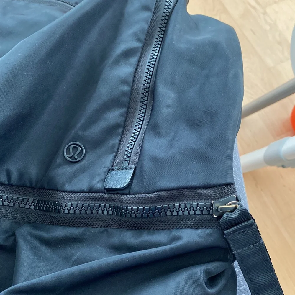 lululemon athletica Black Nylon Backpack